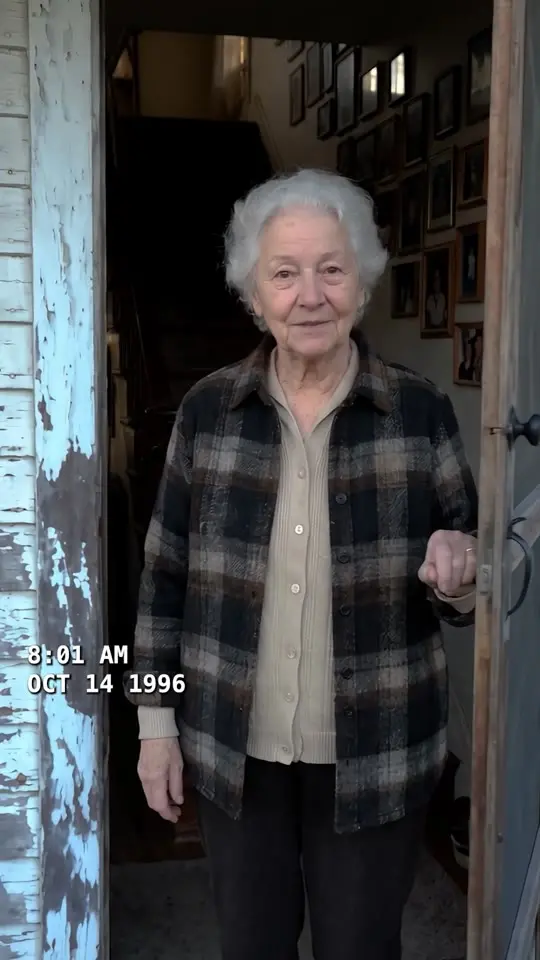 Mrs. Ottleigh at her door